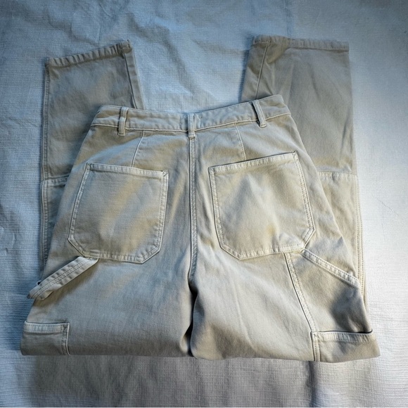 Wilfred Light Beige Cropped Pants - Picture 2 of 10